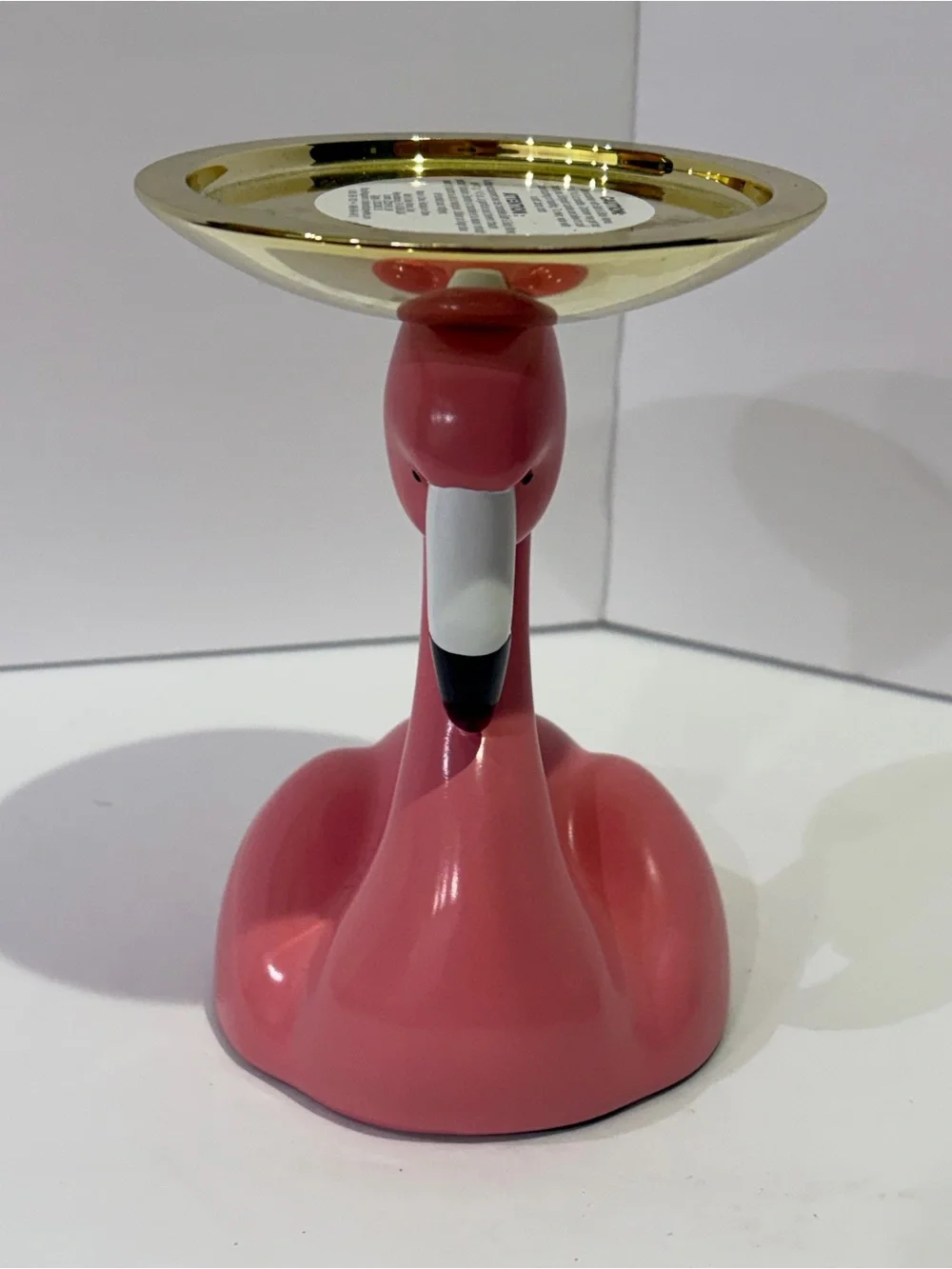 Bath and Body Works 3 Wick Pedestal Pink Flamingo Candle Holder